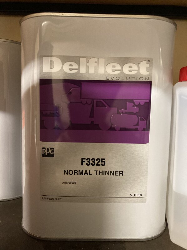 DELFLEET F3325 NORMAL THINNER / 5L