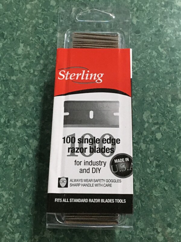 Sterling Single Edge Razor Blade No 09 - 100