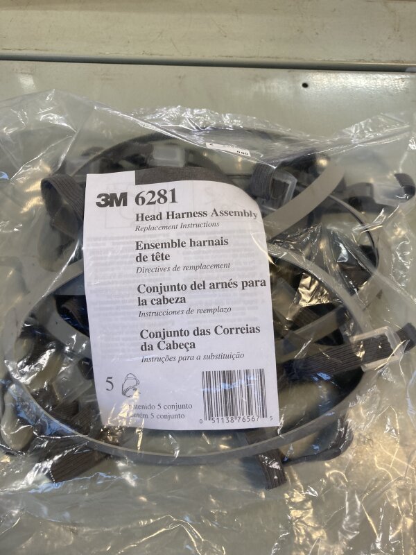 3M 6281 Respirator Headstrap Assembly