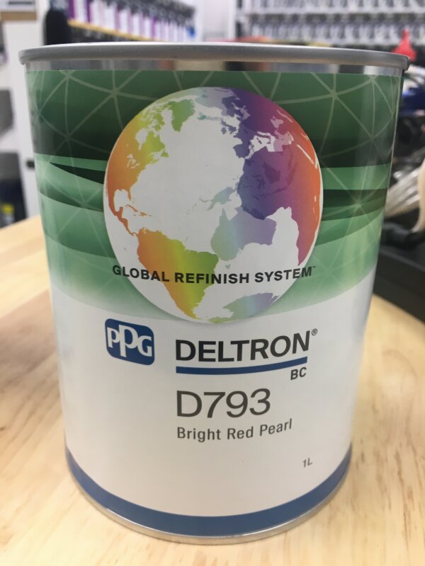 DELTRON D793 BRIGHT RED PEARL / 1L
