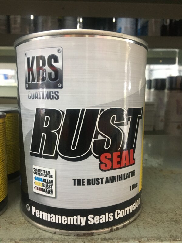 KBS RustSeal Satin Black 1L